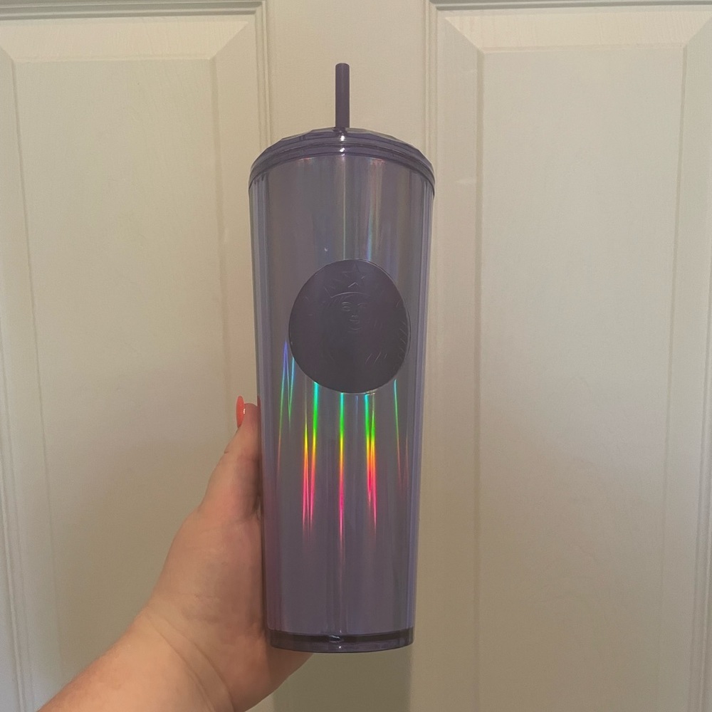 Shiny Purple Dome Starbucks Tumbler